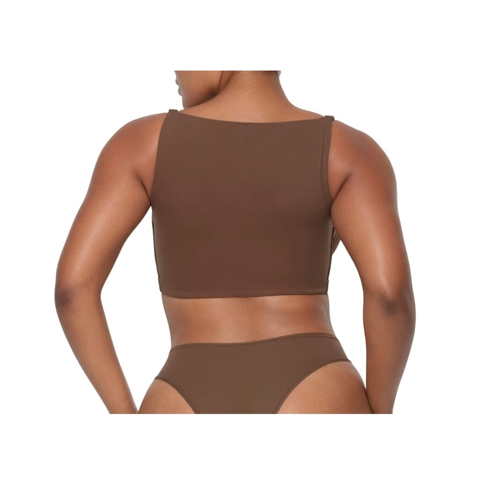 Skims Everybody Full Coverage Back Smoother Bra Cocoa FL-TSH-10131W 40D - Picture 4 of 5